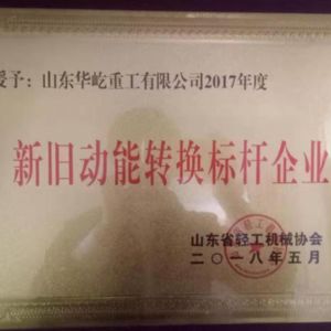 新舊動能轉(zhuǎn)換標桿企業(yè)